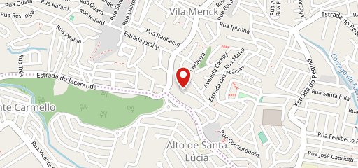 Lanchonete Gêmeos no mapa