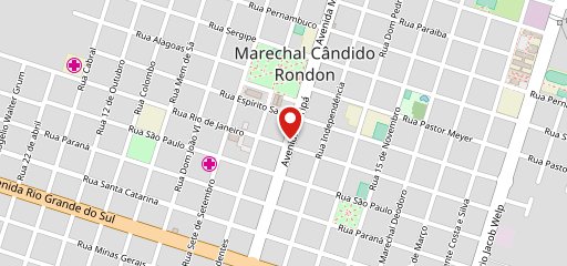 Lanchonete La Bodeguita no mapa