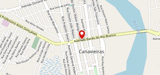 Lanchonete Made In Bahia no mapa