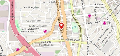 Restaurante e Lanchonete Rodhella no mapa