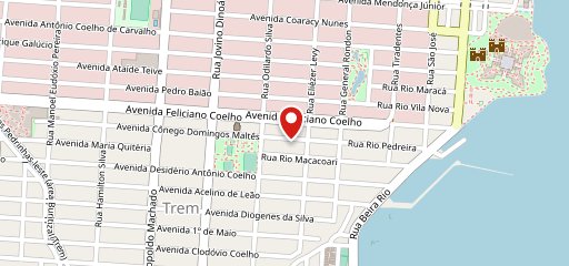 Lanchonete Tia Nenê no mapa