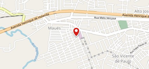 LANCHONETE DA LU no mapa