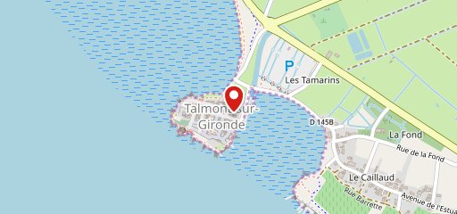 L'Âne Culotte Talmont sur Gironde sur la carte