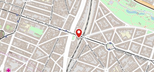 Cafe Taverne L'ane Rouge sur la carte