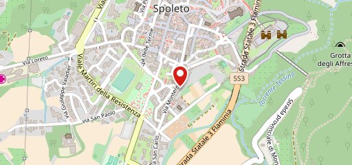 Angolo Antico Spoleto sulla mappa