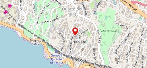 Pizzeria Angolo della Pizza sur la carte