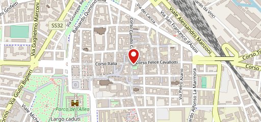 L'angolo delle Ore Cafè sulla mappa