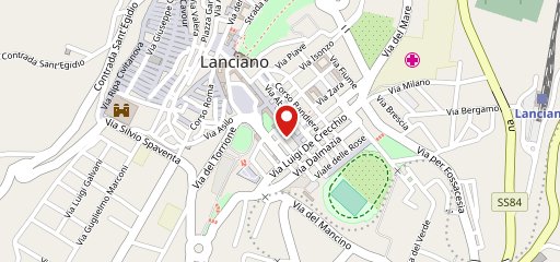 Lanterna Verde Pizzeria da Milvio sulla mappa