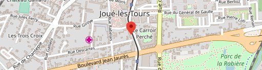 L'Aparté Joué Lès Tours sur la carte