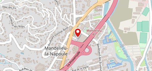 L'aparté pizzeria sur la carte