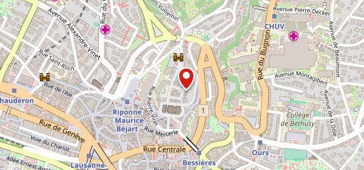 Le Lapin Vert sur la carte