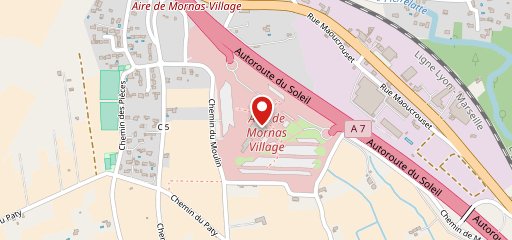 Arche Cafétéria sur la carte