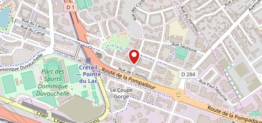 Aréna Restaurant Creteil sur la carte