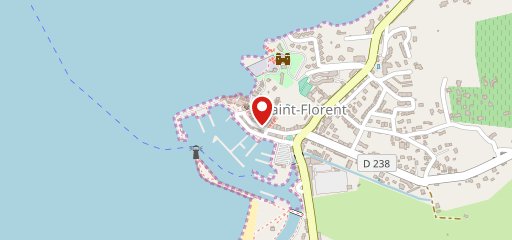 L'Arrière Cour Saint-Florent sur la carte