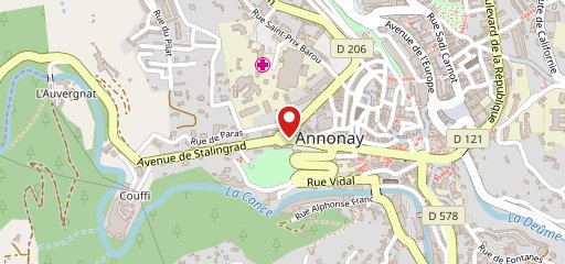 L'as 2 Pizz - Pizzeria Annonay sur la carte