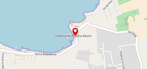 Ristorante L' Asteria Blu - Noleggio barche Pontoon Boat Siracusa sur la carte