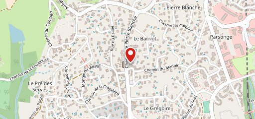 Maison Bègue sur la carte