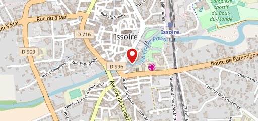 L'Atelier Yssoirien sur la carte