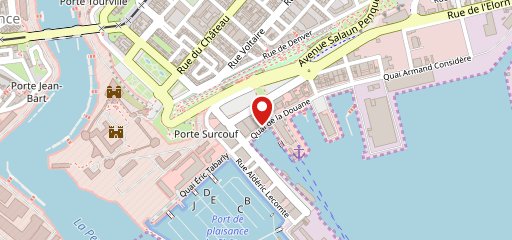 Latitude Crêpe Brest Le Port sur la carte