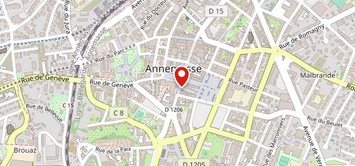 L'Atlas Annemasse sur la carte