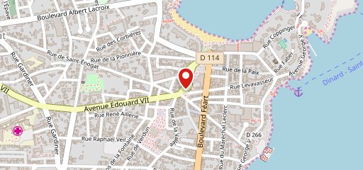 Restaurant L'Attiseur sur la carte