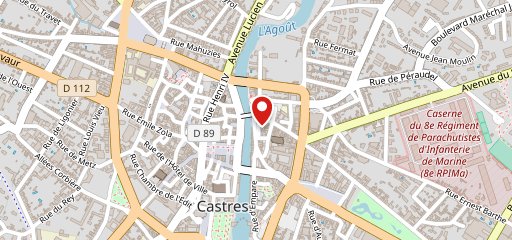 L’ATYPIQUE CASTRES sur la carte