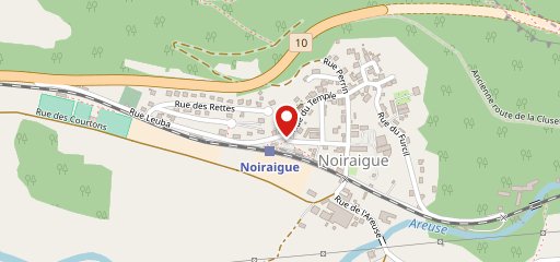 L'Auberge de Noiraigue sulla mappa