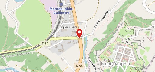 L'Auberge d'Eygliers sur la carte