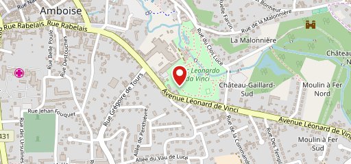 L'Auberge du Prieuré sur la carte