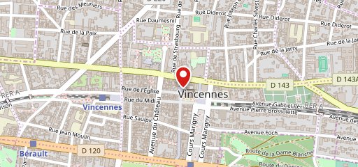 Laurent Duchêne Vincennes sur la carte