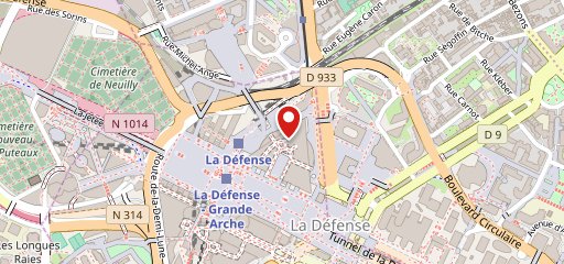 LAVINIA La Défense CNIT sur la carte