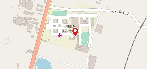 Law Canteen,Nirma Univeristy on map