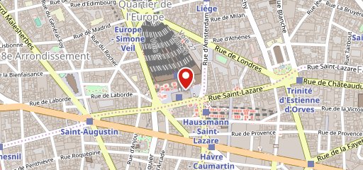 Brasserie Lazare Paris sur la carte