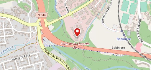 Le 137 - la Chapelle sur Erdre sur la carte