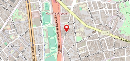 Le 142 Paris sur la carte