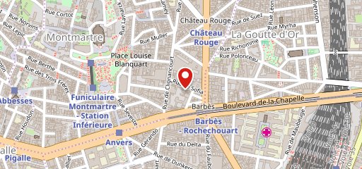 Le 15-17 Chez Khar sur la carte