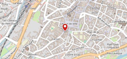 Le 16 Carnot sur la carte