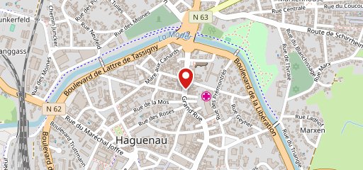 Le 167 Restaurant Haguenau sur la carte