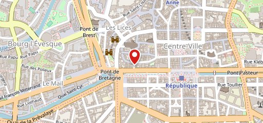 Le 2 rue des Dames sur la carte