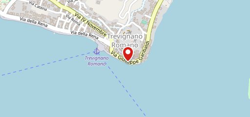 Le Ballon Trevignano Romano sur la carte