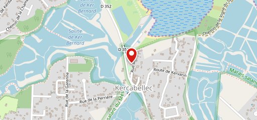 Le Bar à Huîtres de Kercabellec sur la carte