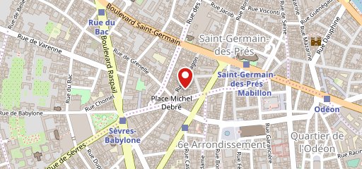 Bar Des Prés - Saint-germain sur la carte