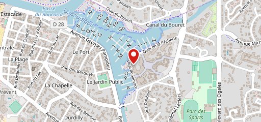 Le barrio sur la carte