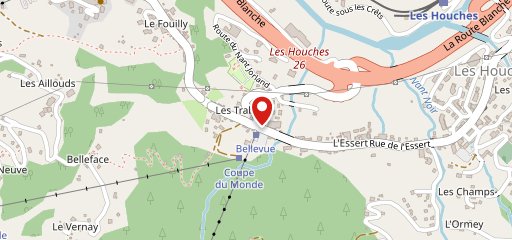 Le Refuge des Loups Restaurant sur la carte