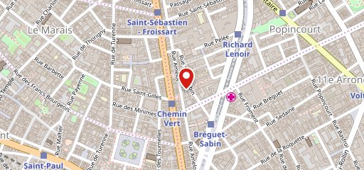 Les Glaneuses X Maison Bastille sur la carte