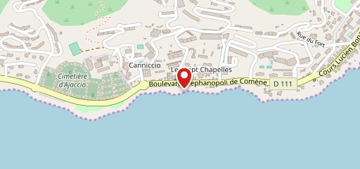 Le Beau Rivage sur la carte