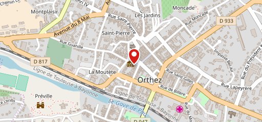 Le Bistro d'Albret Orthez sur la carte