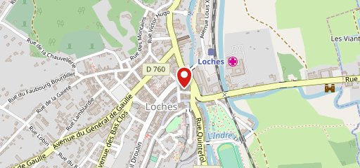 Le Bistro Latin Loches sur la carte