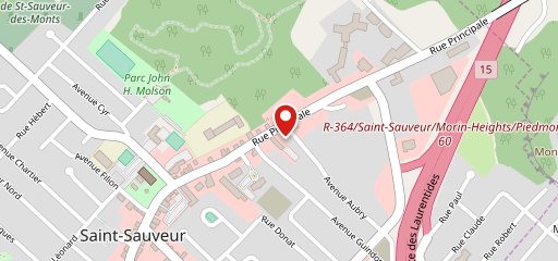 Bistro St-Sauveur sur la carte