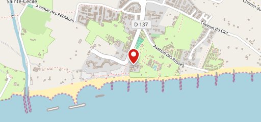 Le Bistr'Ô Vias Plage sur la carte